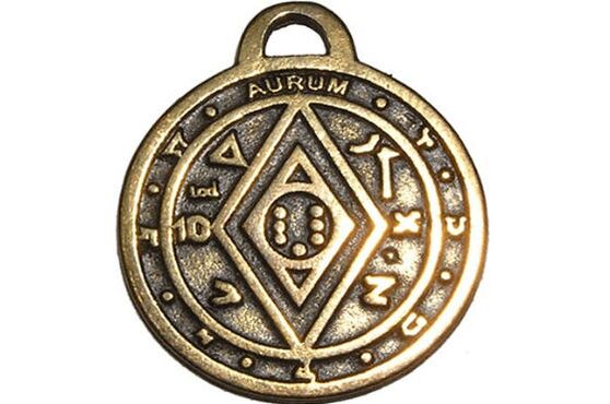 amulette de pièce de monnaie pour la chance et la richesse