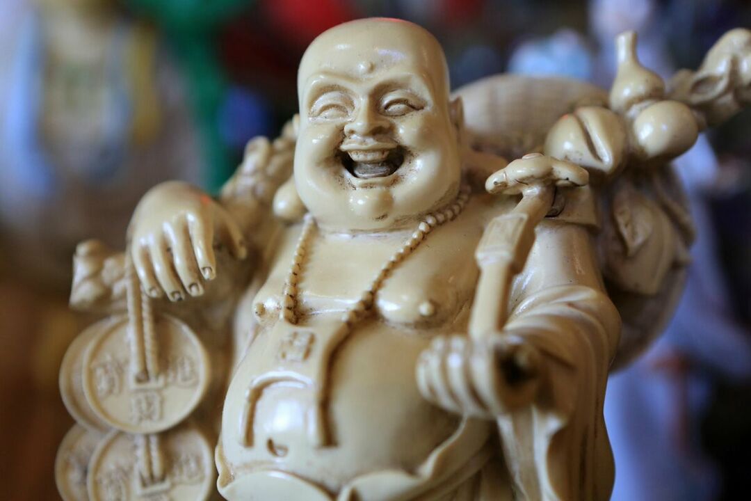amulette de santé et de bien-être familial - Bouddha qui rit
