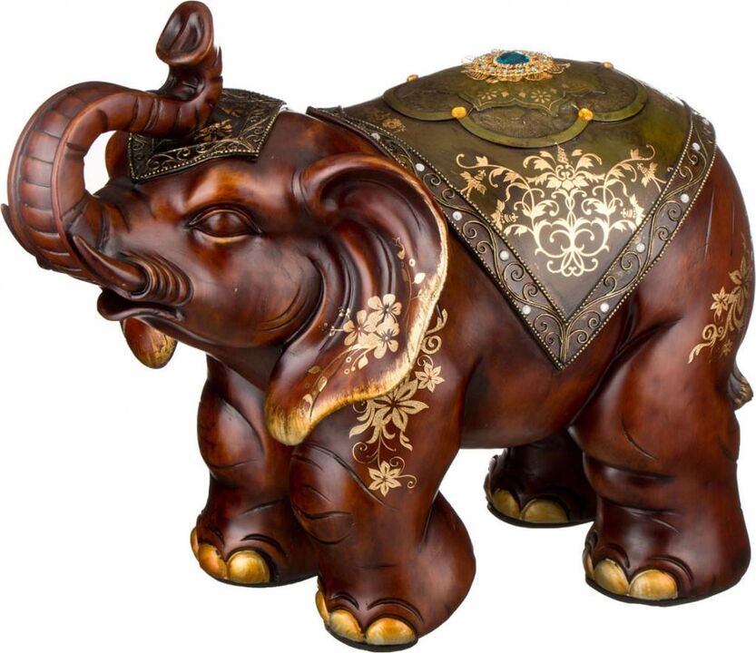 figurine d'éléphant comme amulette de bonne chance